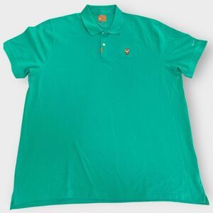 Nike Golf Tiger Woods "Frank" Polo 2020 Green Masters CJ0880-370 Mens size XL